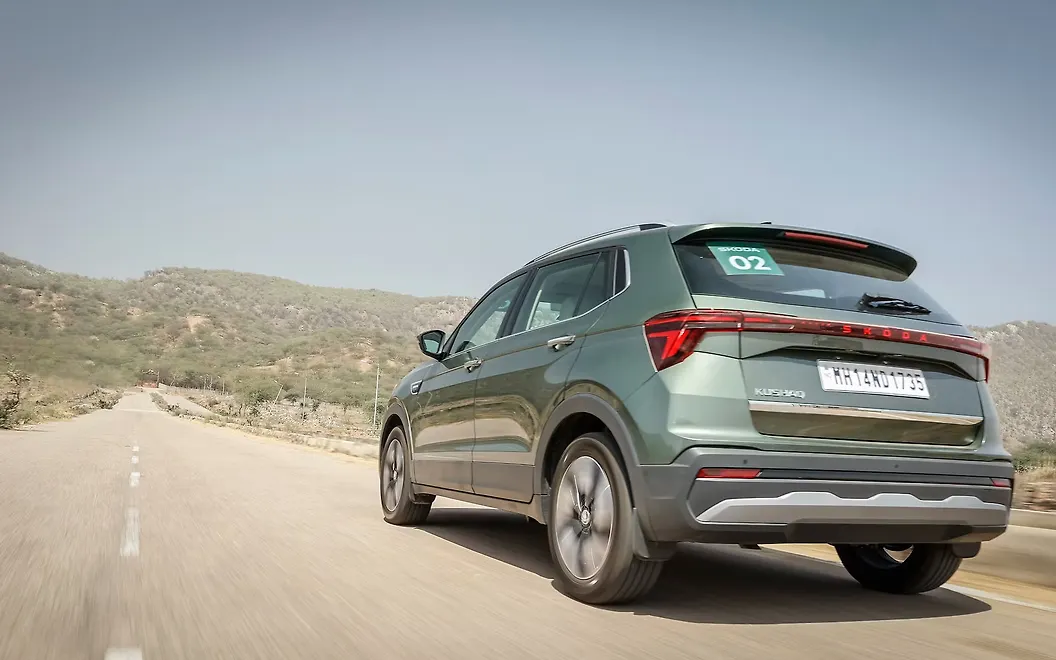 Kushaq Rear Left View