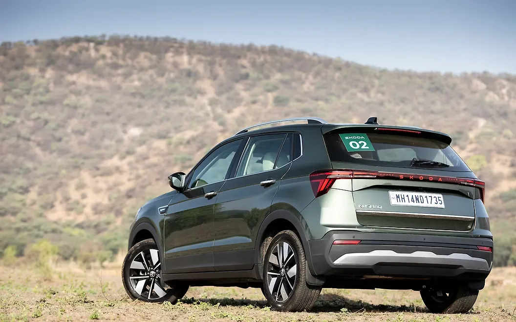 Skoda Kushaq Rear Left View