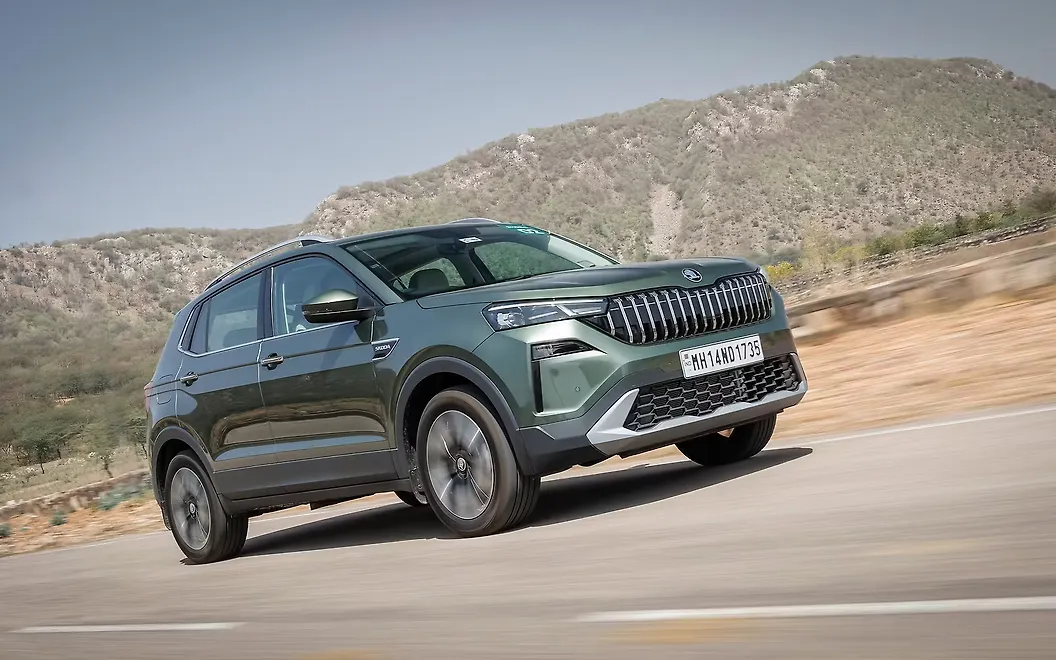 Skoda Kushaq Front Right View