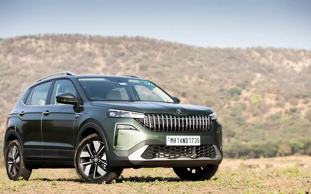 Skoda Kushaq Front Right View