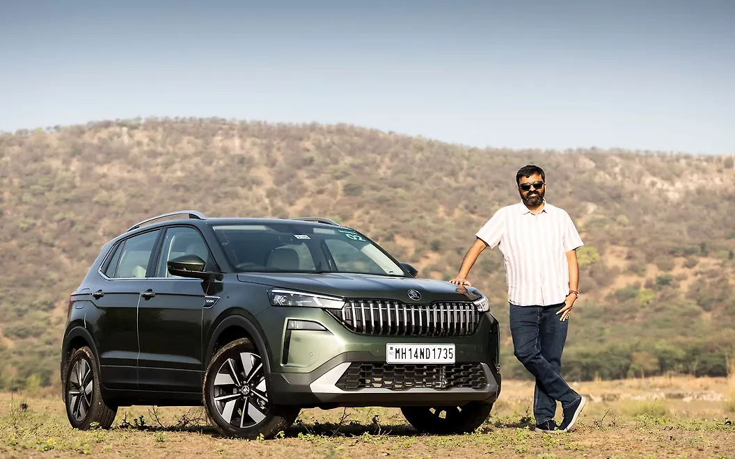 Skoda Kushaq Front Right View