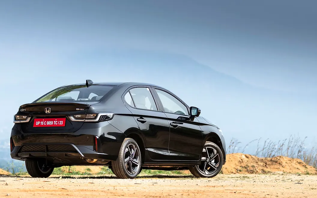 Honda City Right Rear View