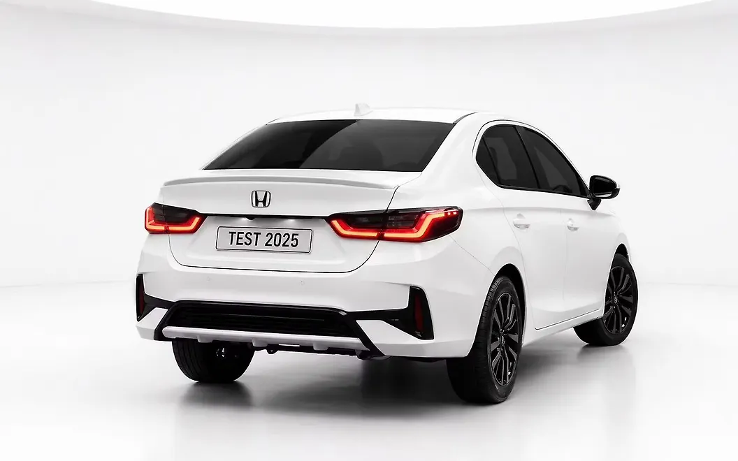Honda City Right Rear View