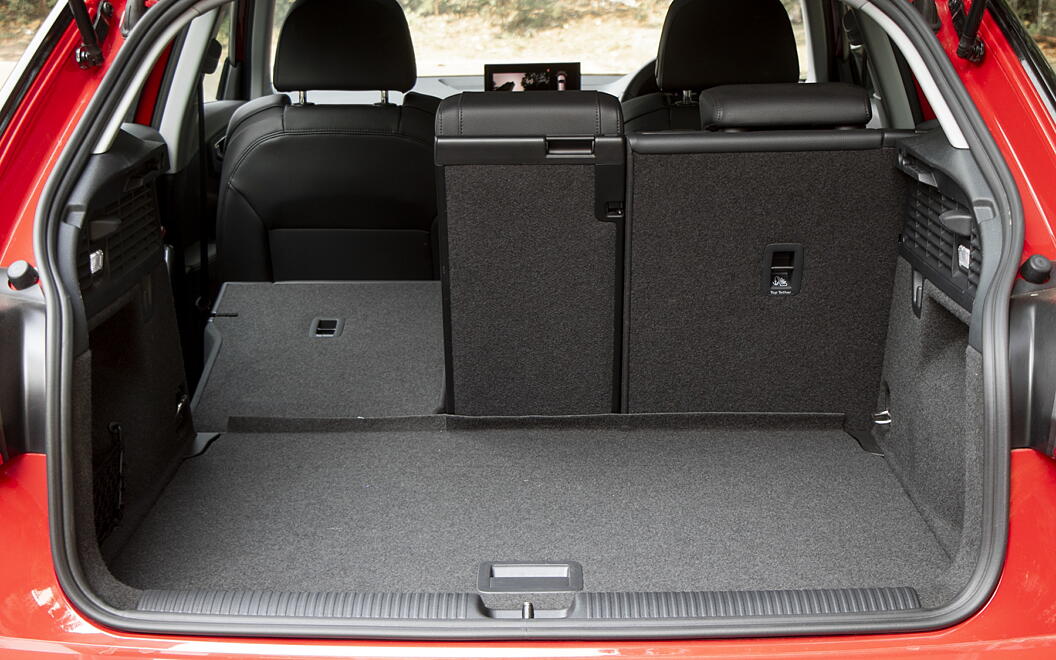 Audi Q2 Bootspace with Split Seat Folded