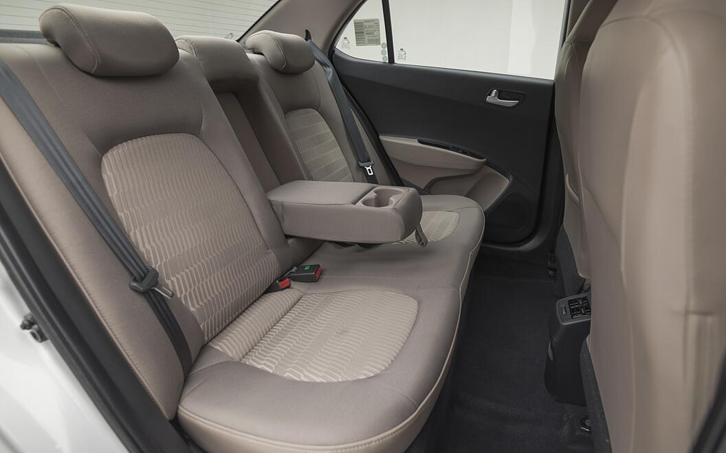 Hyundai Xcent Rear Passenger Seats
