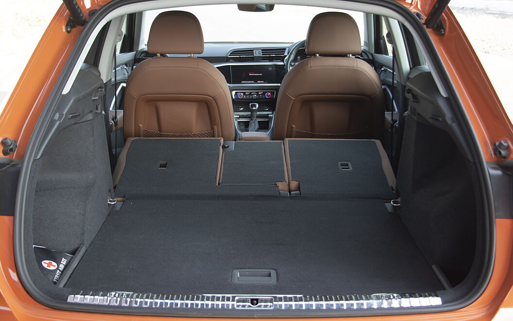 Audi Q3 Bootspace with Folded Seats