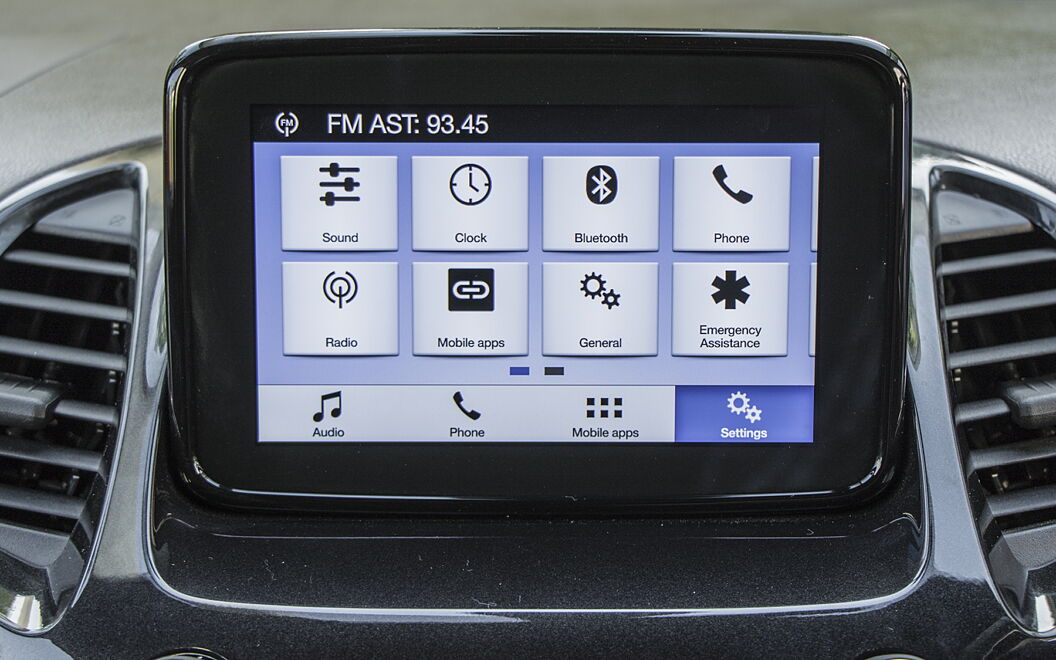 Ford Freestyle Infotainment Display
