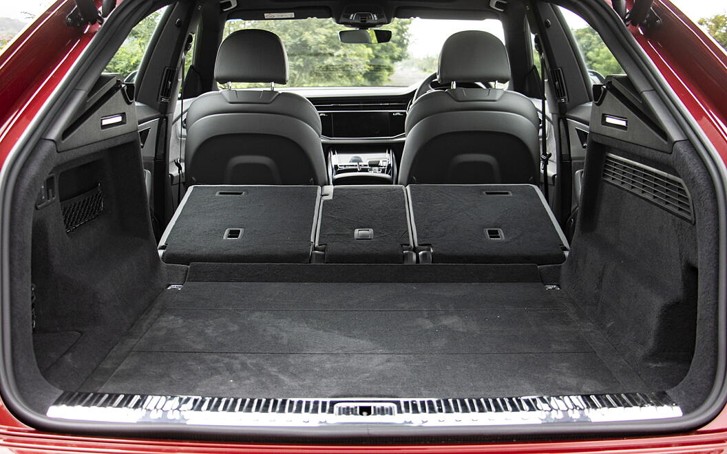 Audi Q8 Bootspace with Folded Seats