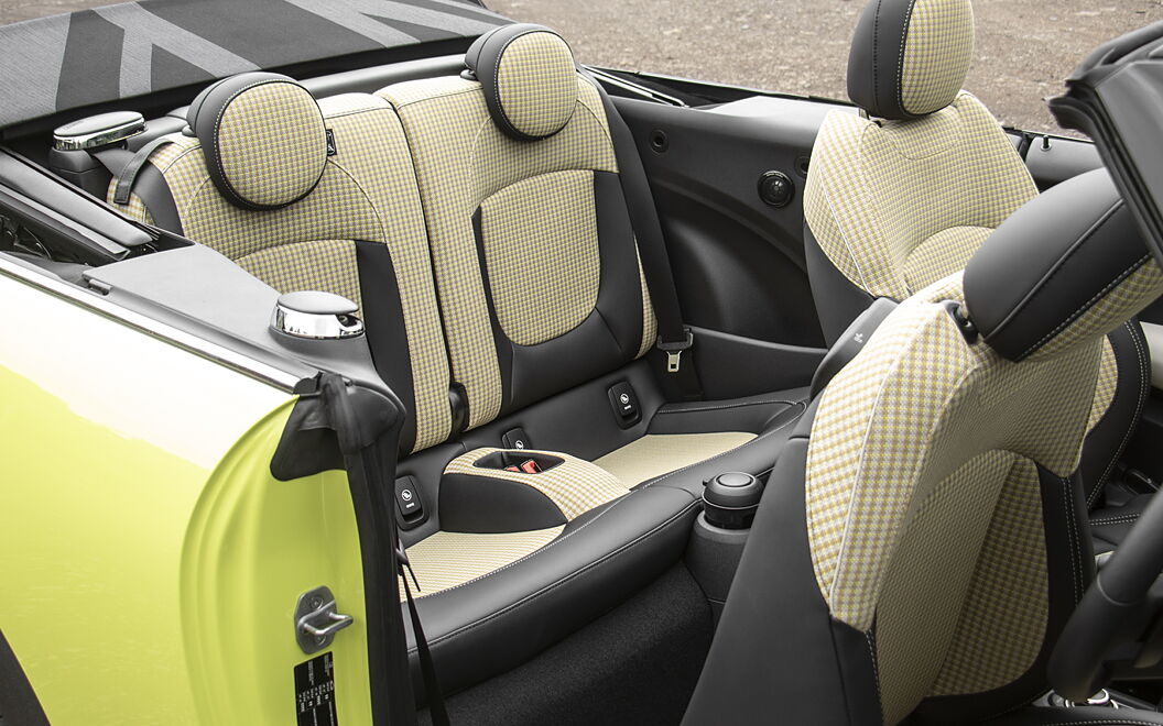 MINI Cooper Convertible Rear Passenger Seats