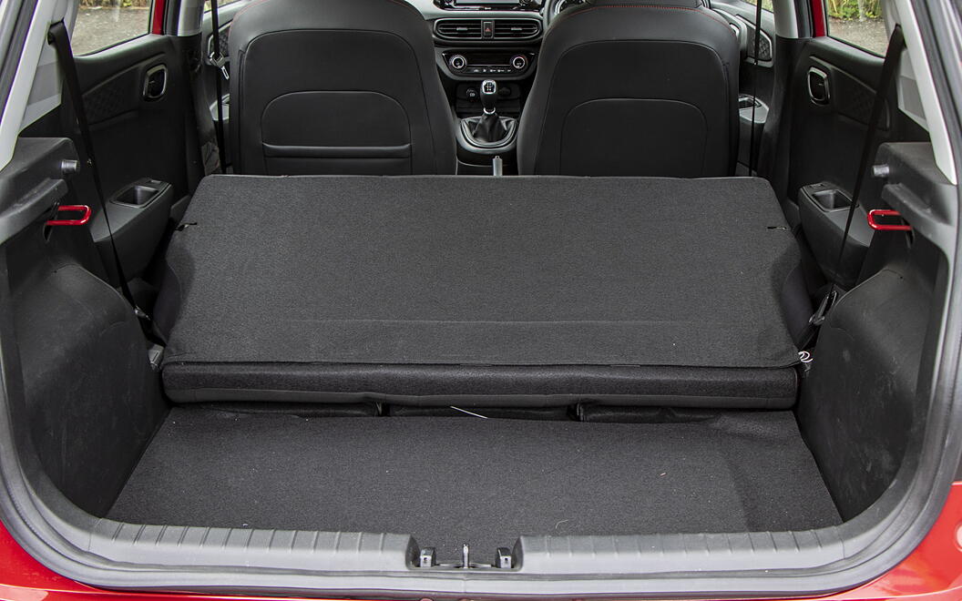 Hyundai Grand i10 Nios Bootspace with Folded Seats