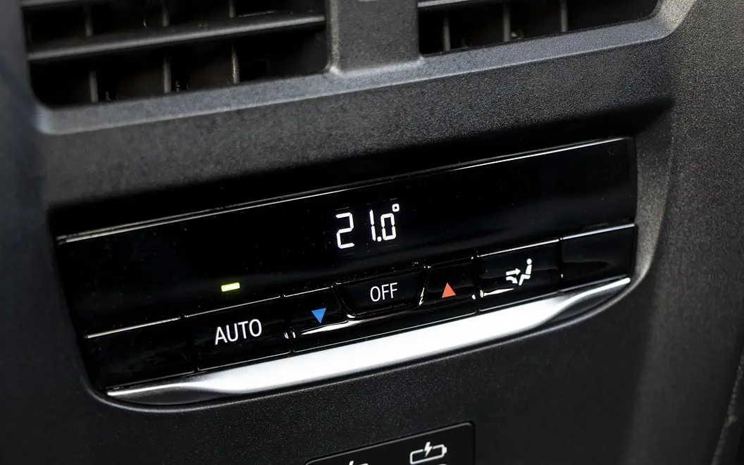 BMW 3 Series Rear AC Controls