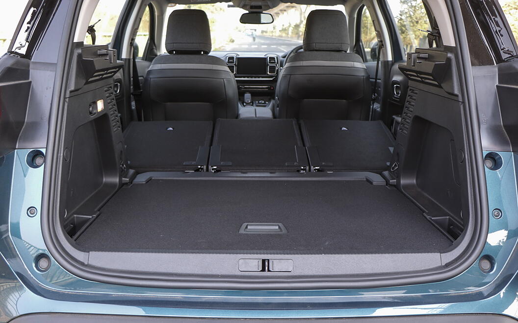 Citroen C5 Aircross Bootspace with Folded Seats