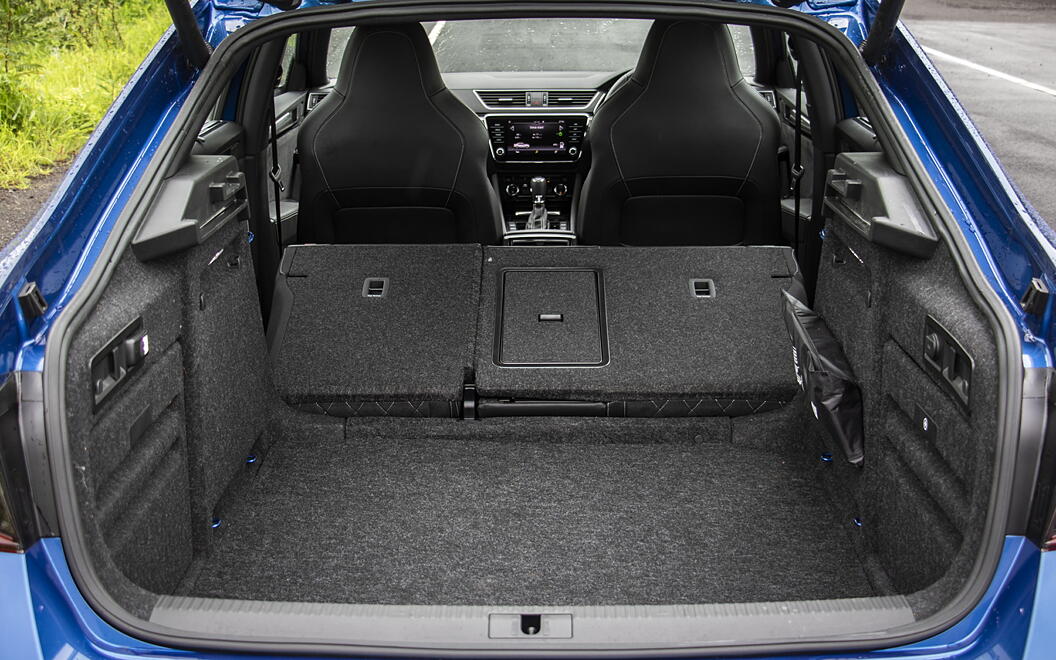Skoda Superb Bootspace with Folded Seats