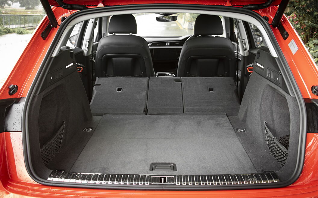 Audi e-tron Bootspace with Folded Seats