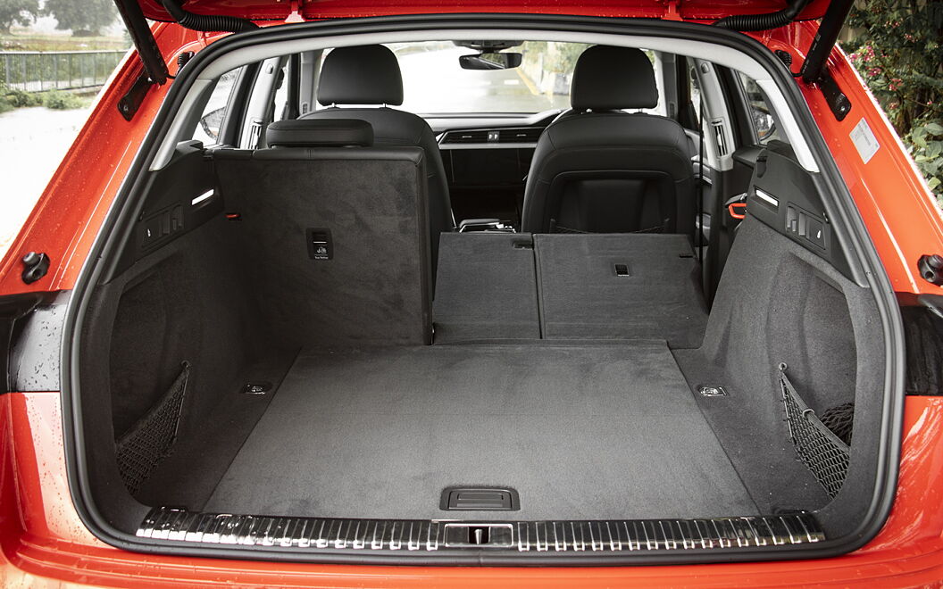 Audi e-tron Bootspace with Split Seat Folded
