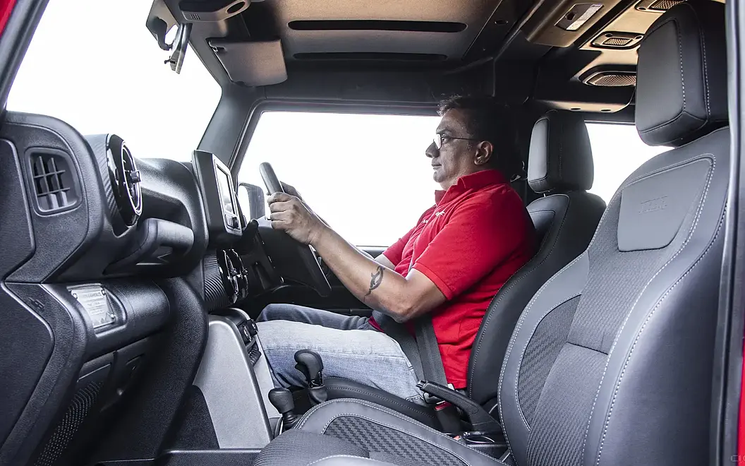 Mahindra Thar Front Seats