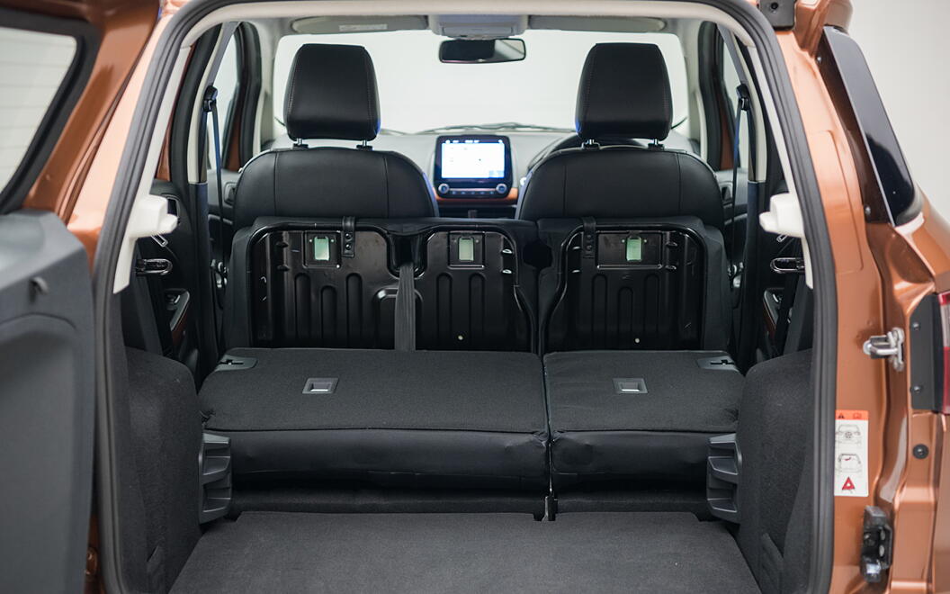 Ford EcoSport Bootspace with Folded Seats