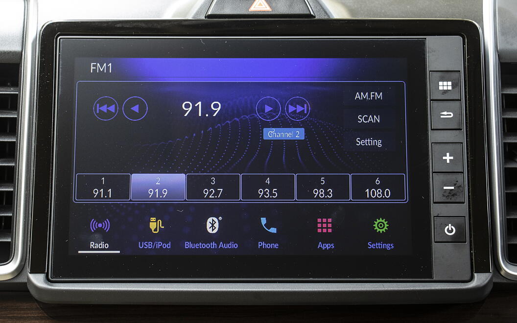 All New City Infotainment Display