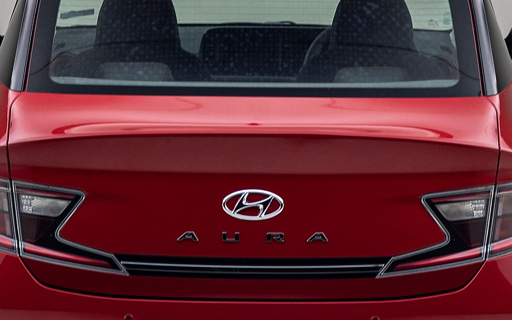 Hyundai Aura Back View