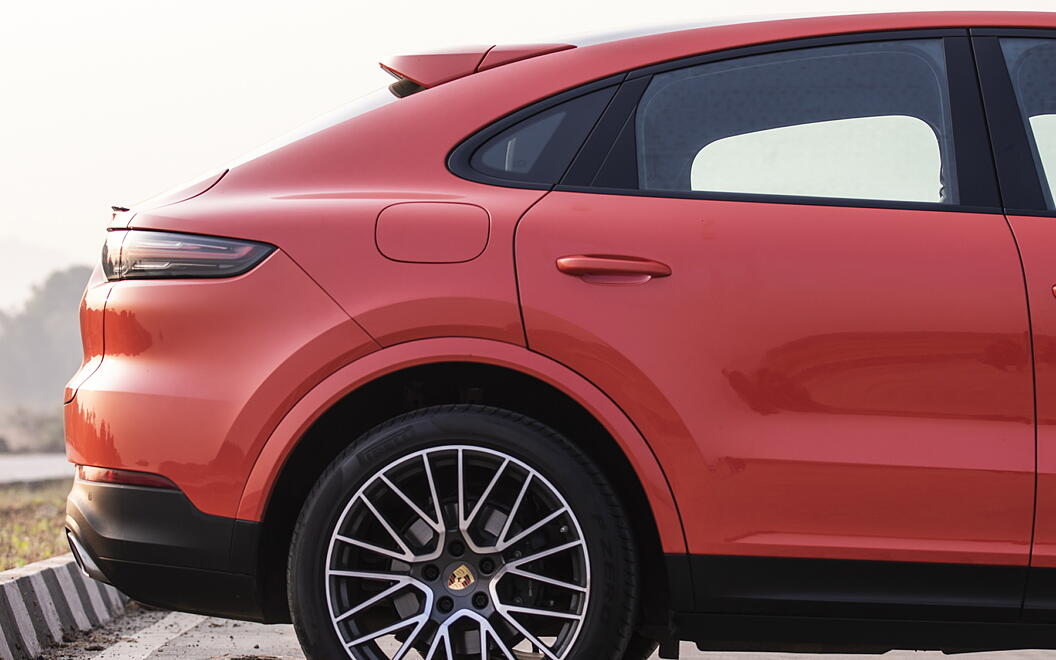 Porsche Cayenne Coupe Side View