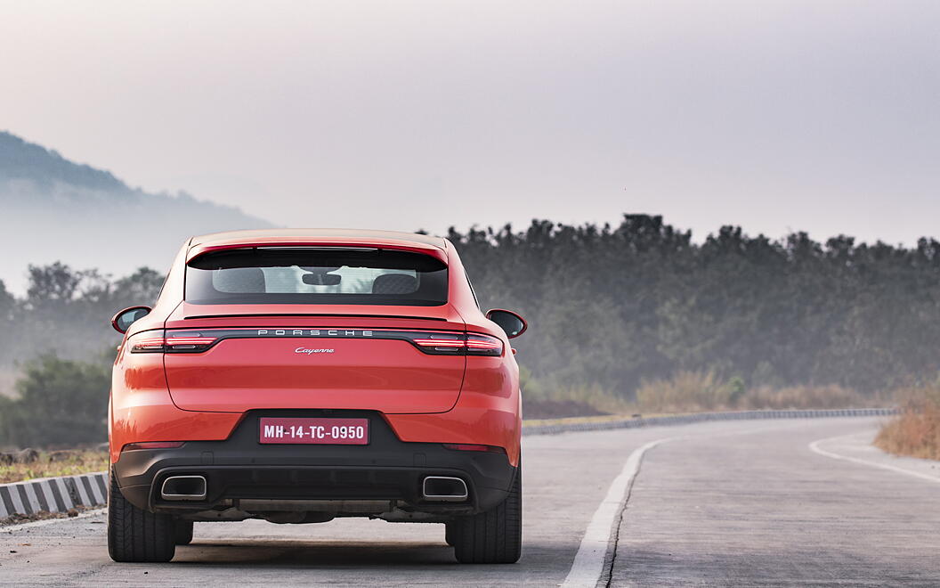 Cayenne Coupe Rear View