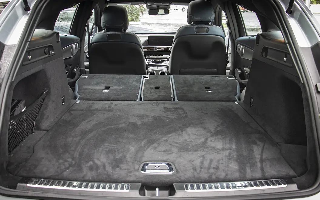 Mercedes-Benz EQC Bootspace with Folded Seats