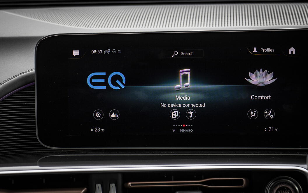 Mercedes-Benz EQC Infotainment Display