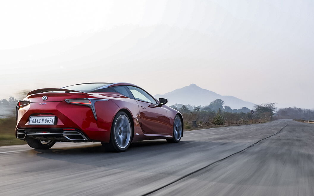 Lexus LC 500h Right Rear View