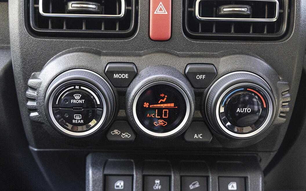 Maruti Suzuki Jimny AC Controls