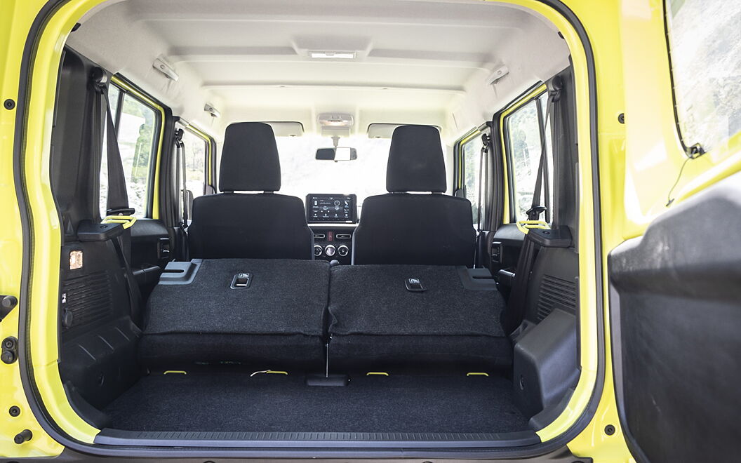 Maruti Suzuki Jimny Bootspace with Folded Seats