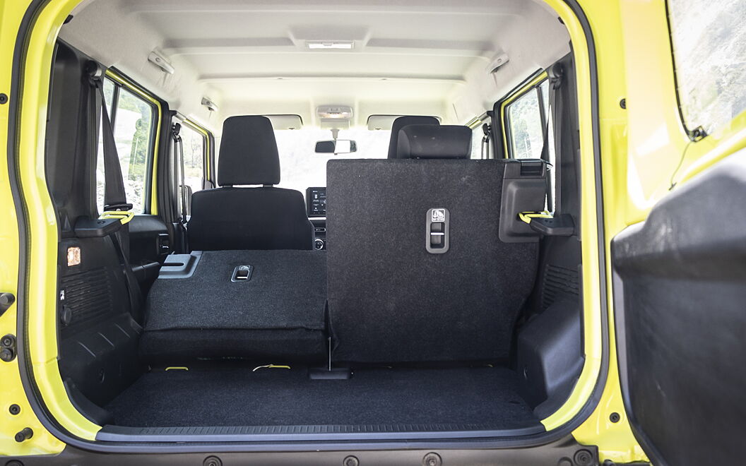 Maruti Suzuki Jimny Bootspace with Split Seat Folded