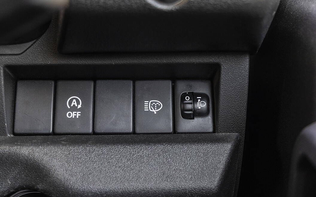 Maruti Suzuki Jimny Dashboard Switches