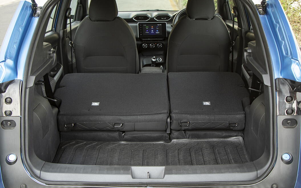 Nissan Magnite Bootspace with Folded Seats