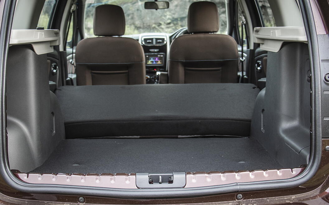 Renault Duster Bootspace with Folded Seats