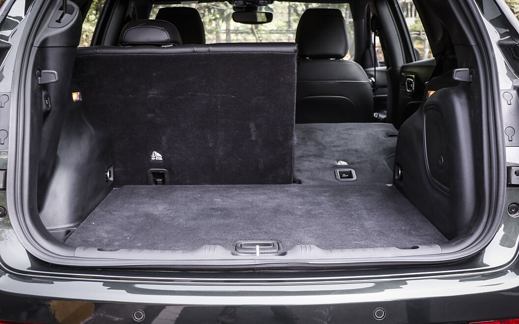 Jeep Compass Bootspace with Split Seat Folded