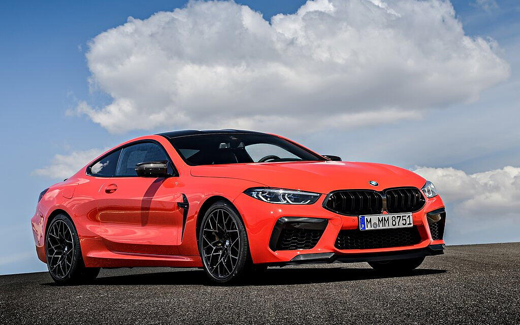 BMW M8 Front Right View