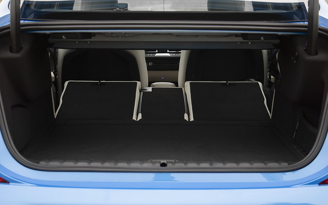 BMW 2 Series Gran Coupe Bootspace with Folded Seats