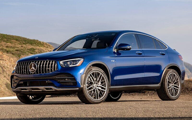 Mercedes-Benz AMG GLC43 Coupe Front Left View
