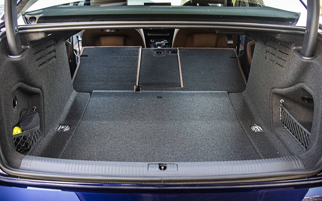 Audi A4 Bootspace with Folded Seats
