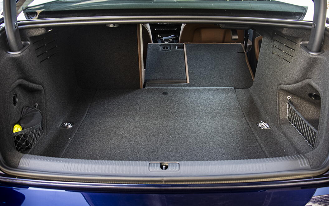 Audi A4 Bootspace with Split Seat Folded
