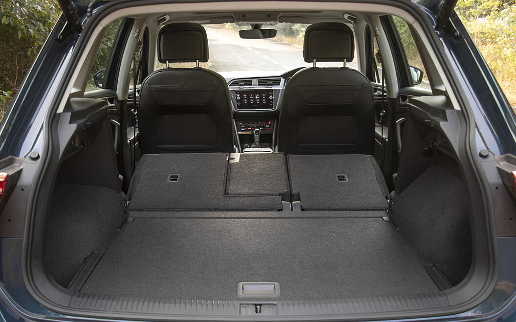 Volkswagen Tiguan Bootspace with Folded Seats
