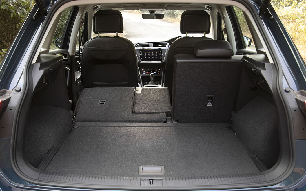 Volkswagen Tiguan Bootspace with Split Seat Folded