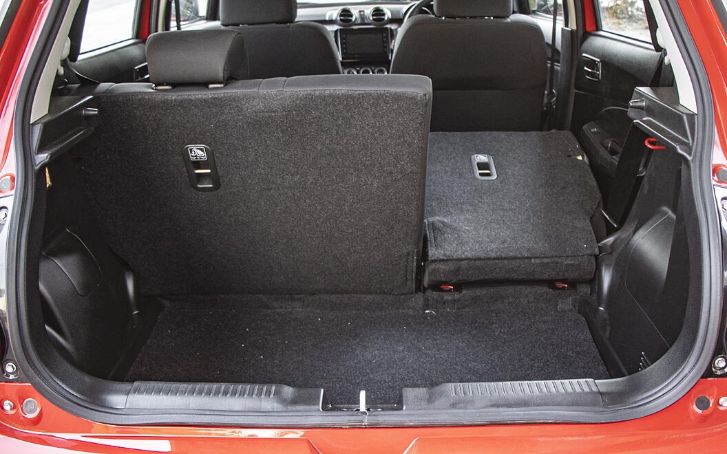 Maruti Suzuki Swift Bootspace with Split Seat Folded