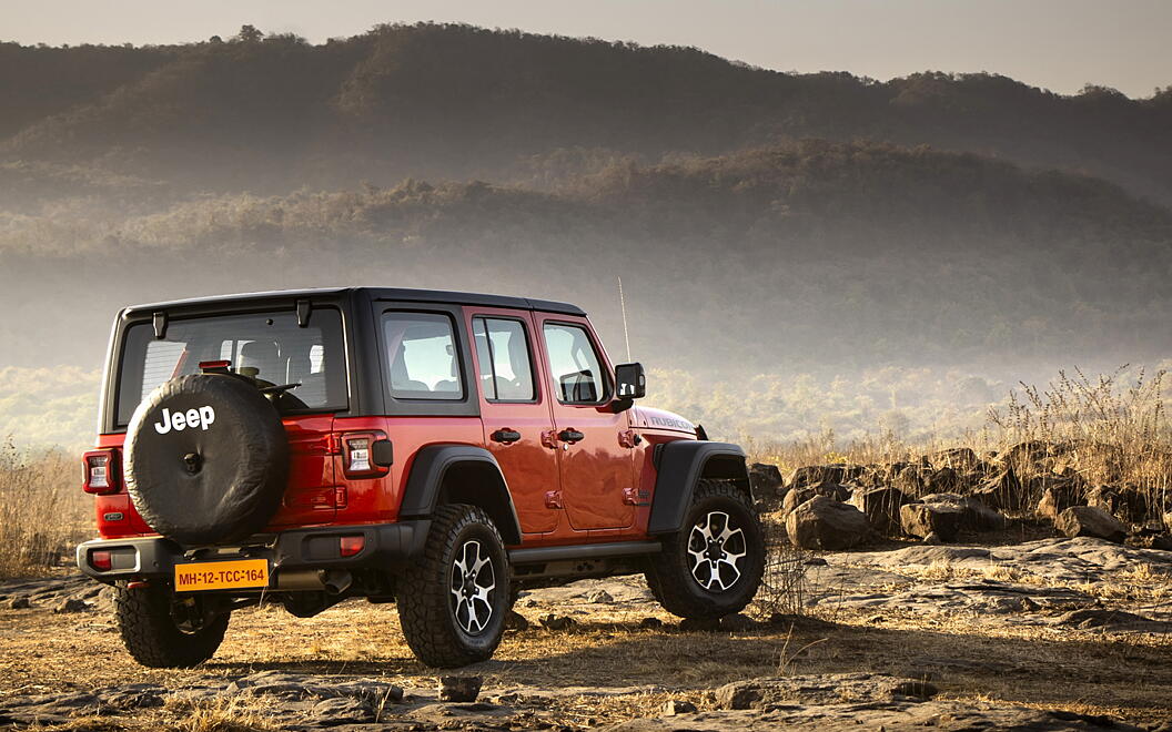 Jeep Wrangler Right Rear View