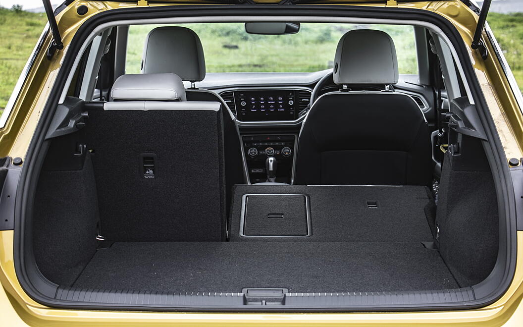 Volkswagen T-Roc Bootspace with Split Seat Folded