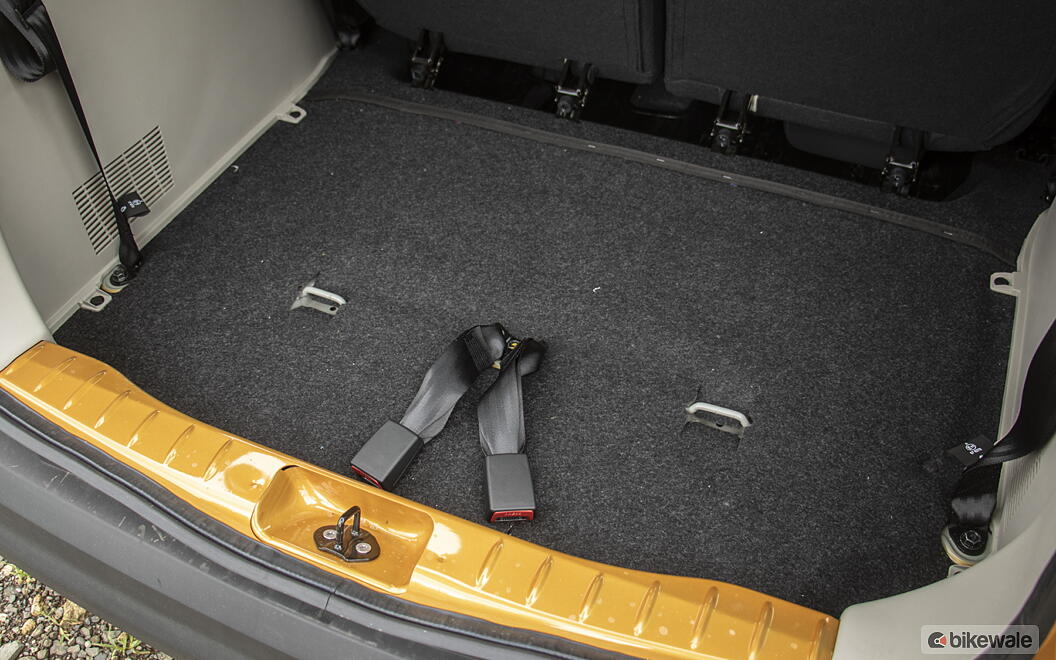 Renault Triber Bootspace with Split Seat Folded