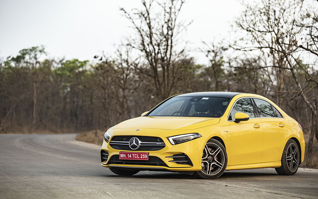 AMG A35 Front Left View
