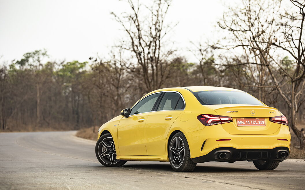 AMG A35 Rear Left View