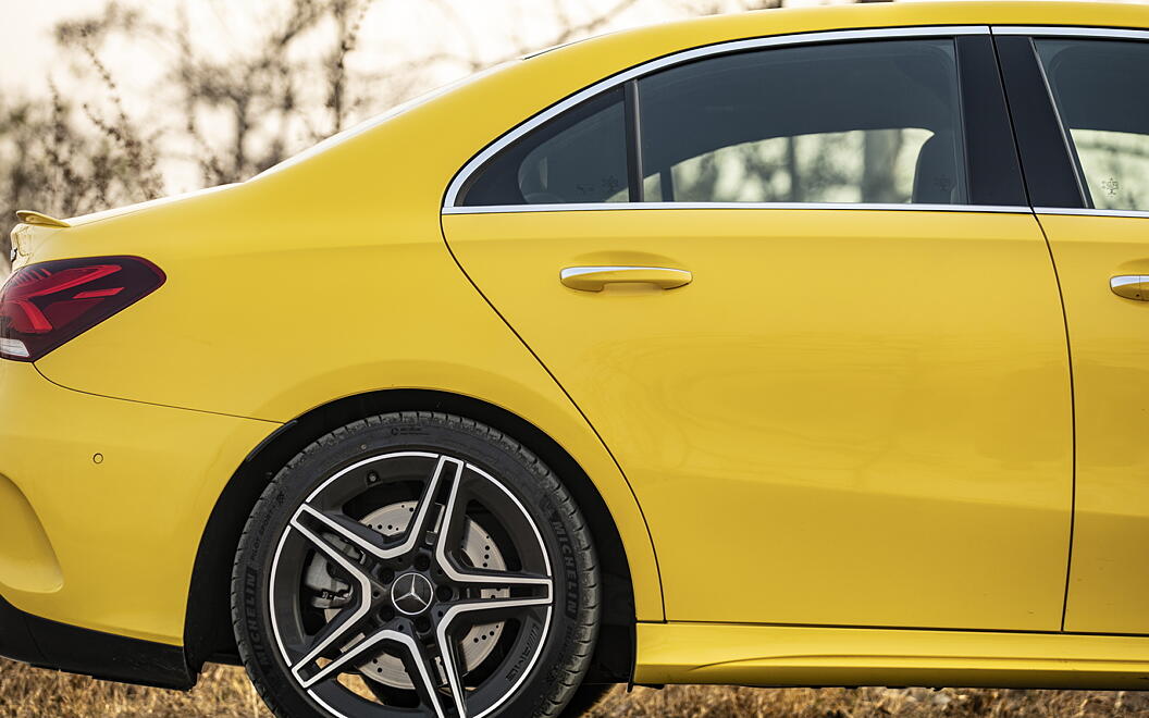 Mercedes-Benz AMG A35 - Side Rear View | Mercedes-Benz AMG A35 Images