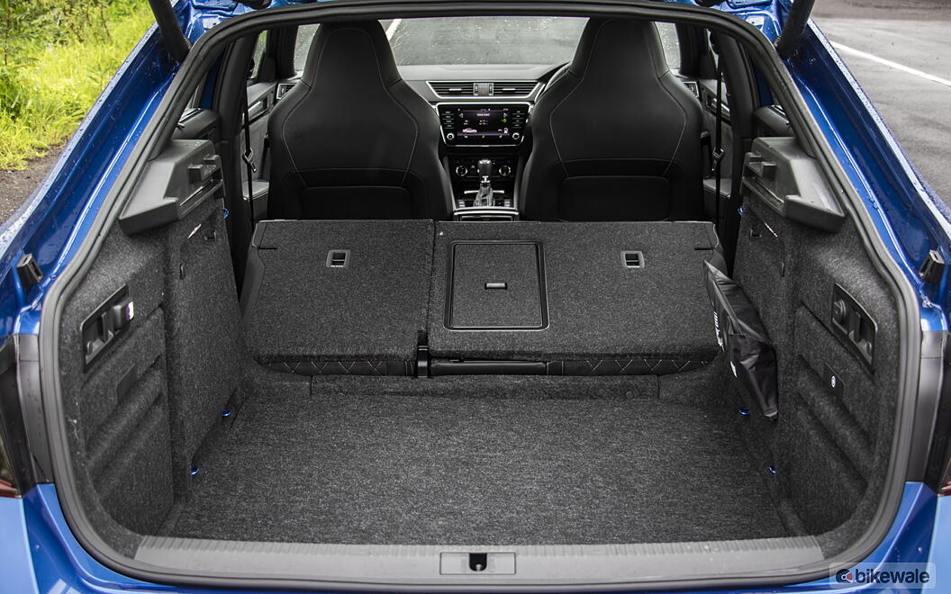 Skoda Superb Bootspace with Folded Seats